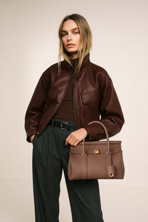 Loro Piana Women's Loom bag L25 (Grained Calfskin)
